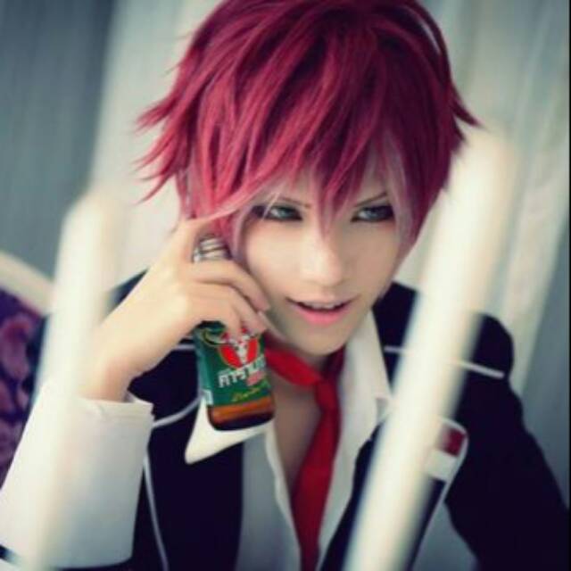 Wig Ayato Diabolik Lovers RsW Import Taobao Cosplay Wig Cowok Pendek