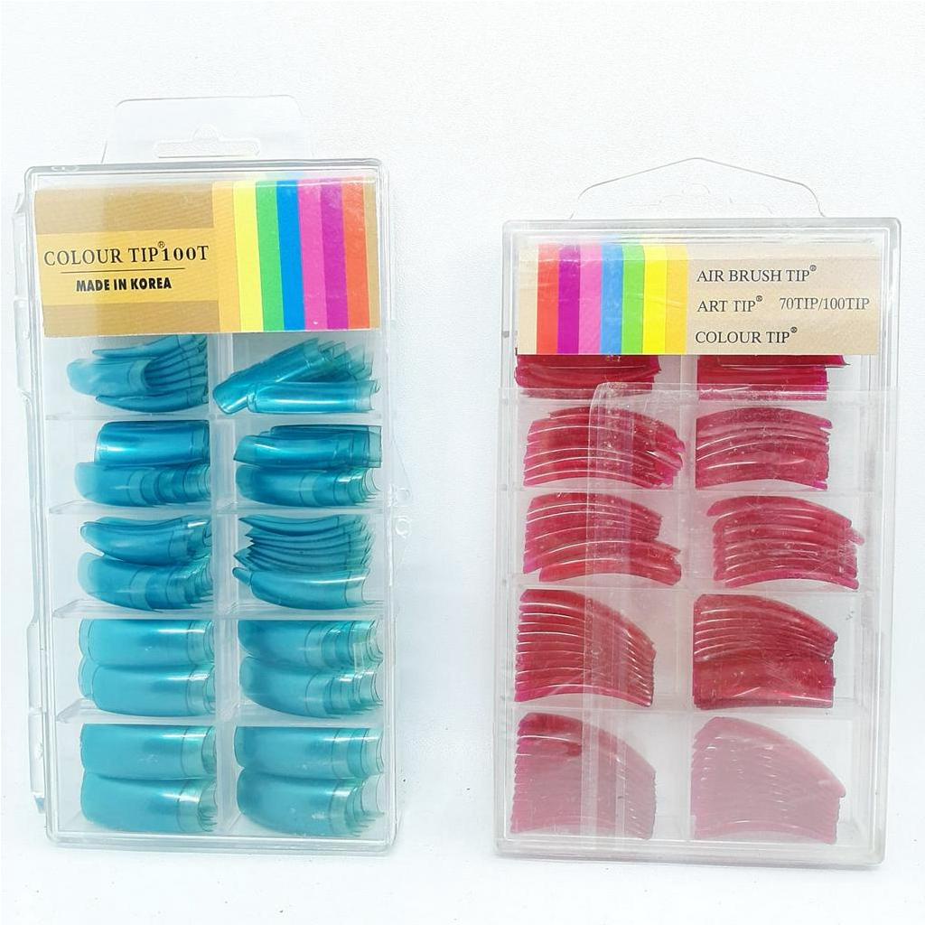 100pc Kuku Palsu / fake nails dengan Box