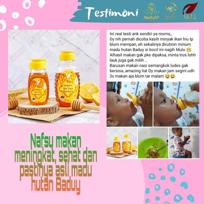 

Madu SR12 Asli Hutan Baduy - Best Seller
