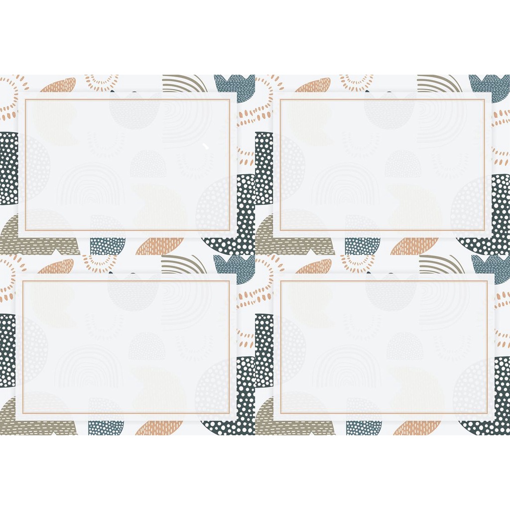 Triple W Template Kartu Ucapan Kosong