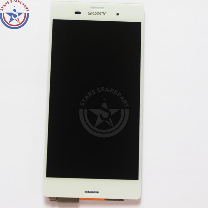 3rjl sony lcd xperia z3 d6603 d6643 d6616 d6653 l55t touchscreen fullset - hitam 9q6i