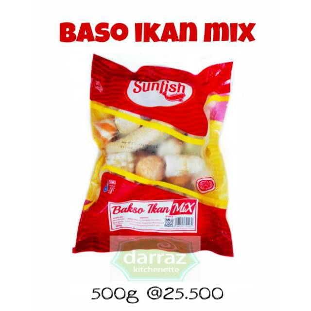 Jual Baso ikan mix sunfish / seafood / frozen food Shopee Indonesia