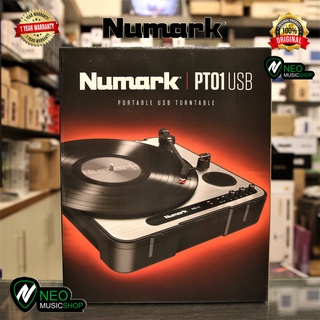Image of Numark PT01 USB Portable Vinyl-Archiving Turntable