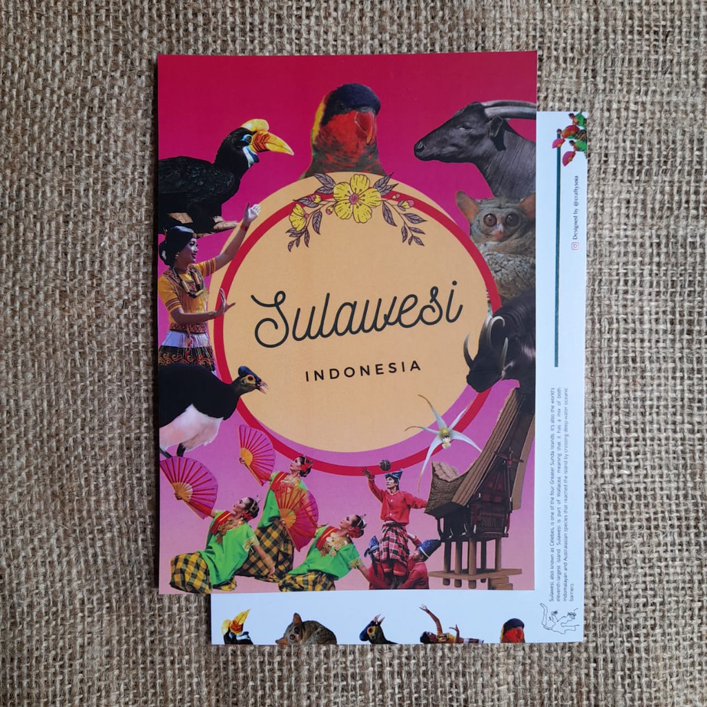 

Kartu Pos / Postcard / Postcrossing Inonesia - Sulawesi / Celebes
