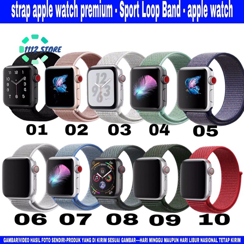 strap apple watch premium - Sport Loop Band - apple watch all type