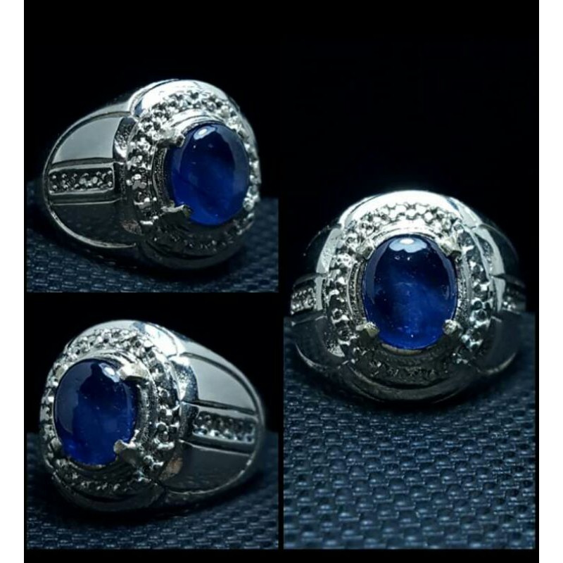 BATU PERMATA BLUE SAPPHIRE TANZANIA NATURAL
