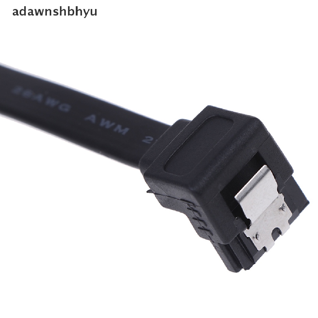 Kabel Komputer adawnshbhyu SATA 3.0 III SATA3 6Gb/S SSD Hardisk data right angle cable