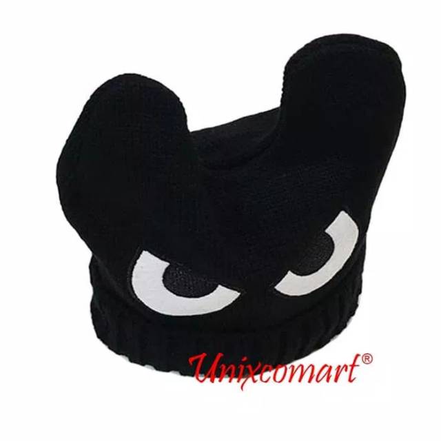 Eye Hat Topi Kupluk Anak Bayi Karakter Mata Bahan Rajut