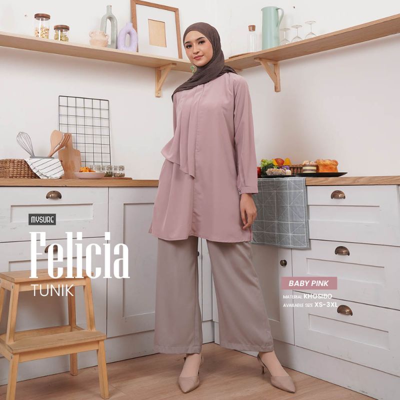 ATASAN TUNIK CALISTA || FELICIA TUNIK  || MYSURE