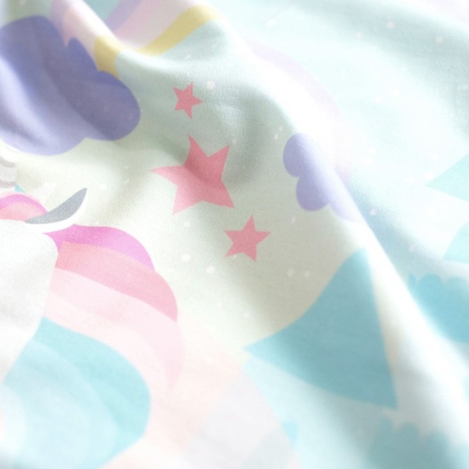 Maison Elmesa Selimut Bayi - Unicorn World Series (Cotton Combed Baby Terry) - Selimut Bayi Premium