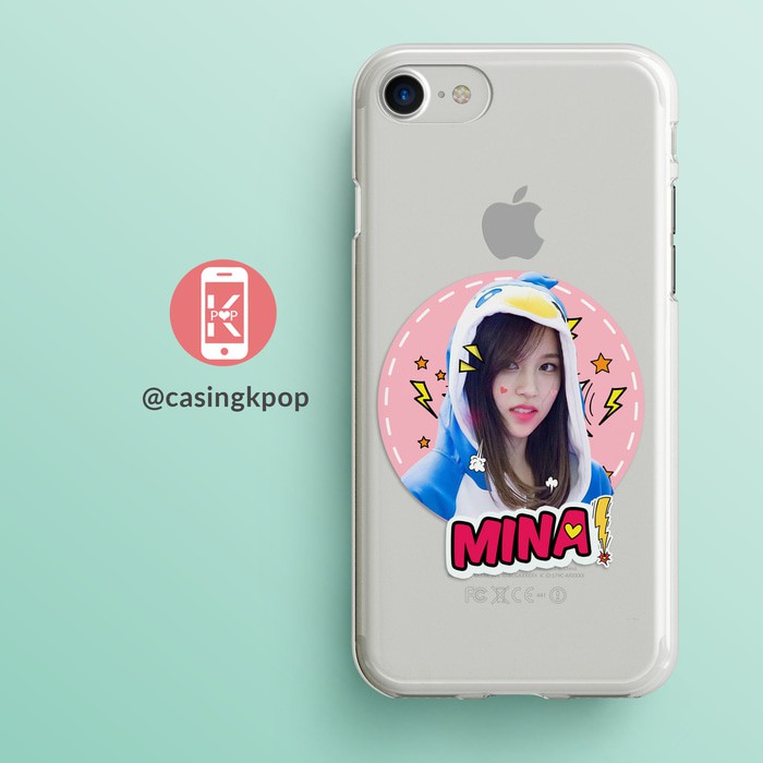 Casing Handphone KPOP Mina TWICE in Onesies Sticker