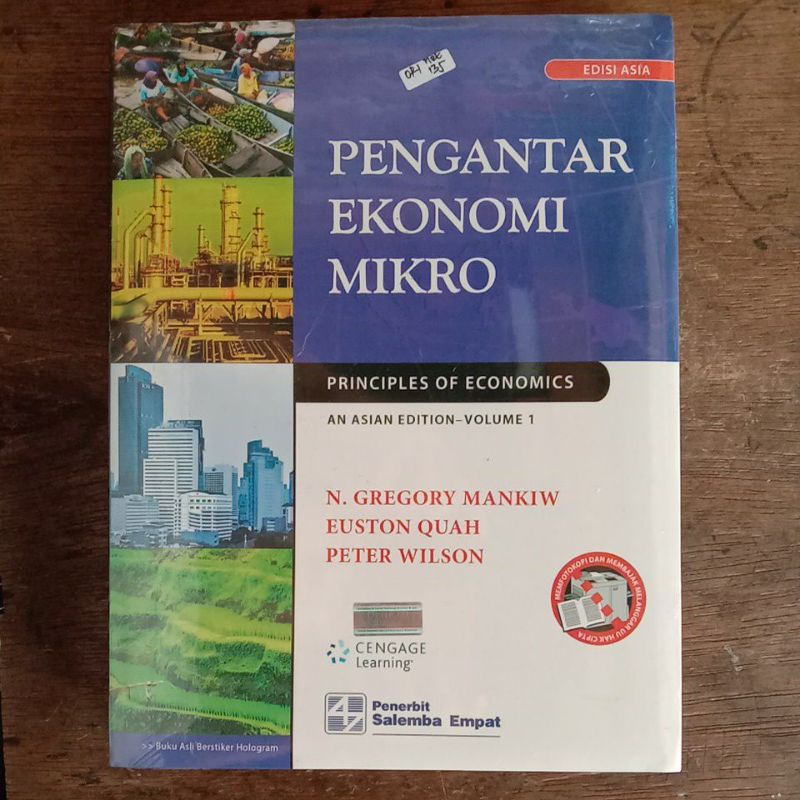 Jual PENGANTAR EKONOMI MIKRO. VOLUME, 1. EDISI ASIA ( 100% ORIGINAL ...