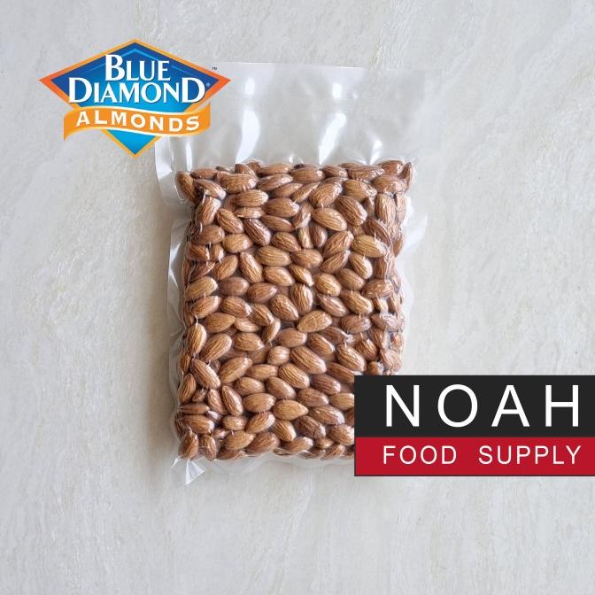 

Kacang Almond Mentah Utuh 500 Gram Raw Whole Almond Blue Diamond 500 G
