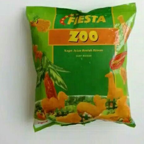 

Fiesta Chicken Nugget Zoo 500gr