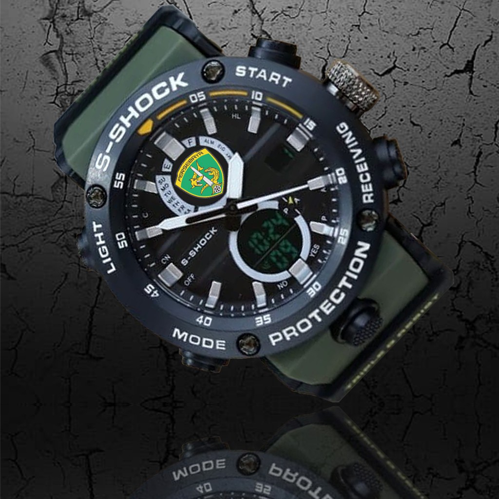 (WATER RESIST) Jam Tangan PERSEBAYA SURABAYA DT - EXCLUSIVE