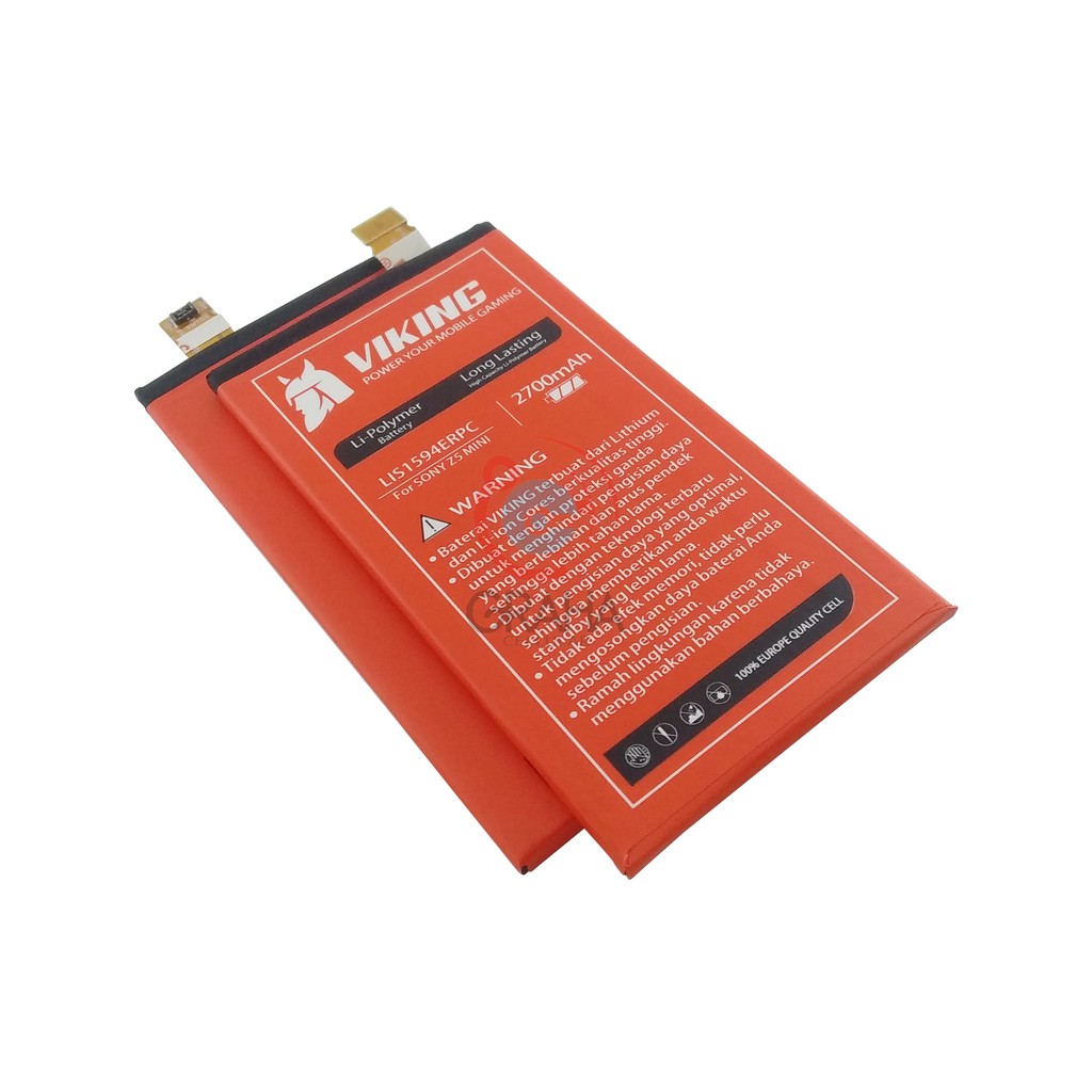BATERAI / BATTERY / BATRE SONY Z5 MINI VIKING DOUBLE POWER