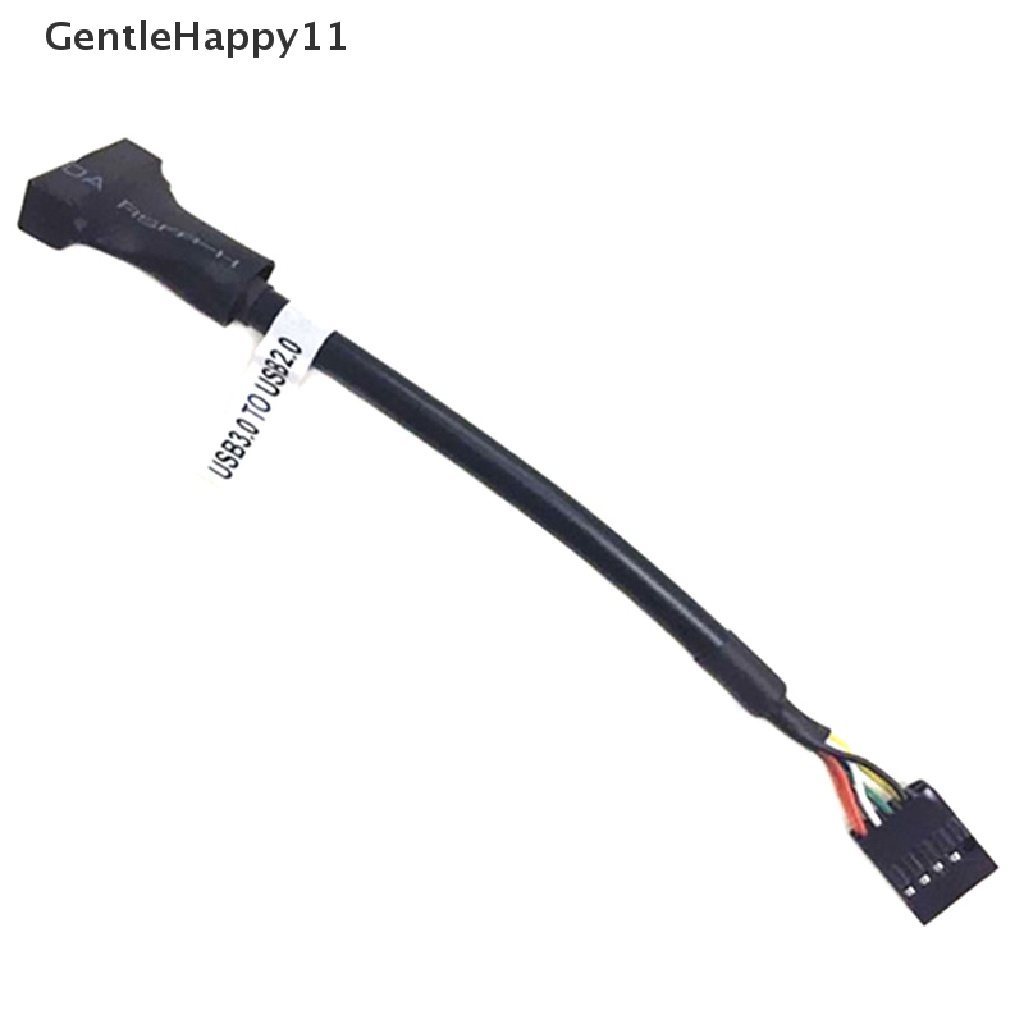 Gentlehappy Kabel Adapter Konverter Motherboard Usb 3.0 20pin Ke Usb 2.0 9pin