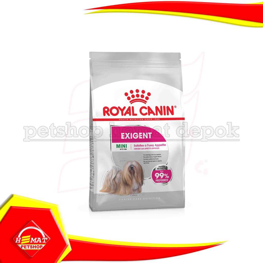 Makanan Anjing Royal Canin Mini Exigent 3 Kg dog food pemilih