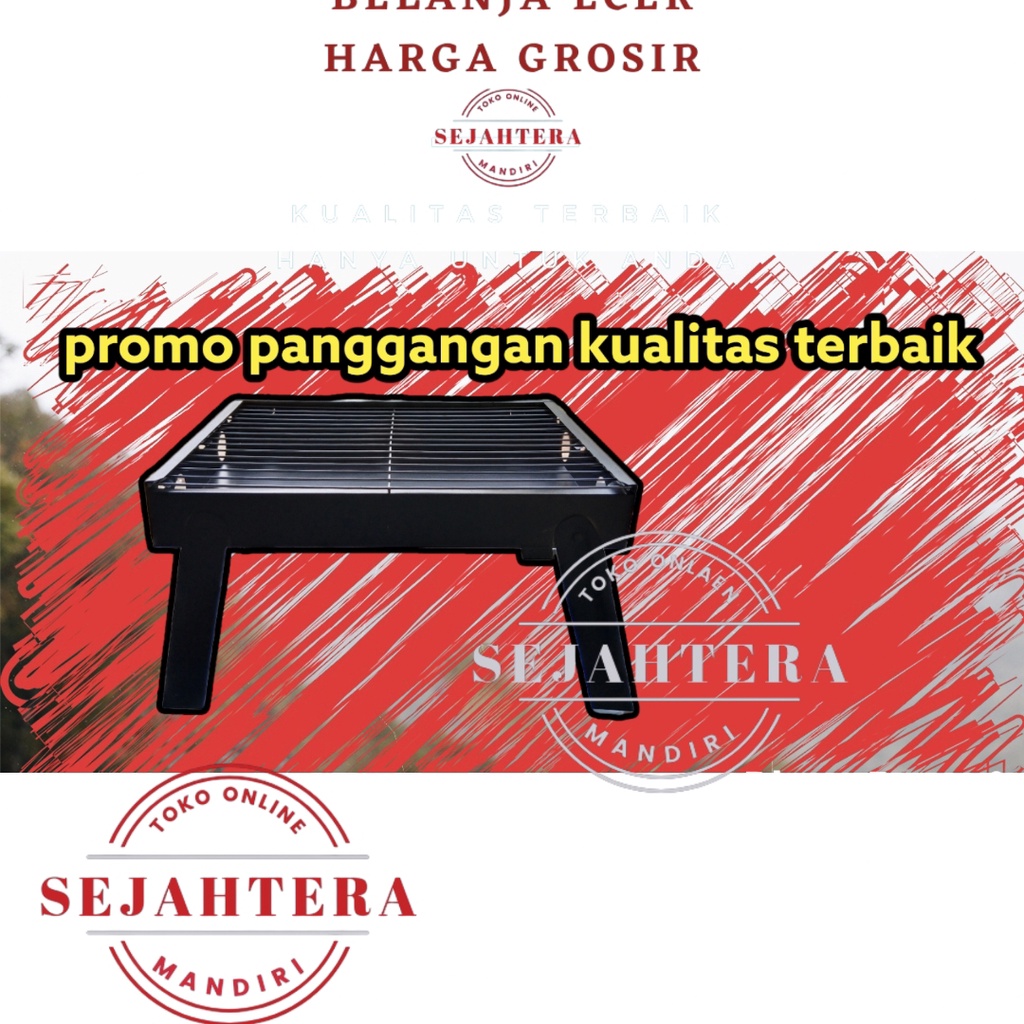 [GROSIR]  PANGGANG PANGGANGAN SERBAGUNA SMOKELESS BBQ