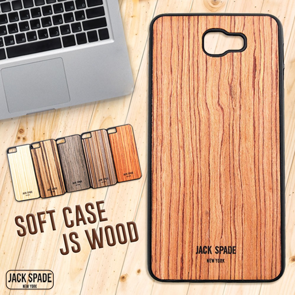 SOFTCASE SAMSUNG J5 PRIME SOFTCASE JS WOOD