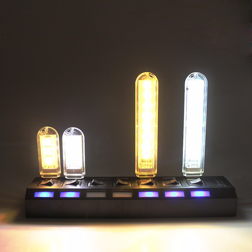 【GOGOMART】Lampu USB Lamp 8 Led