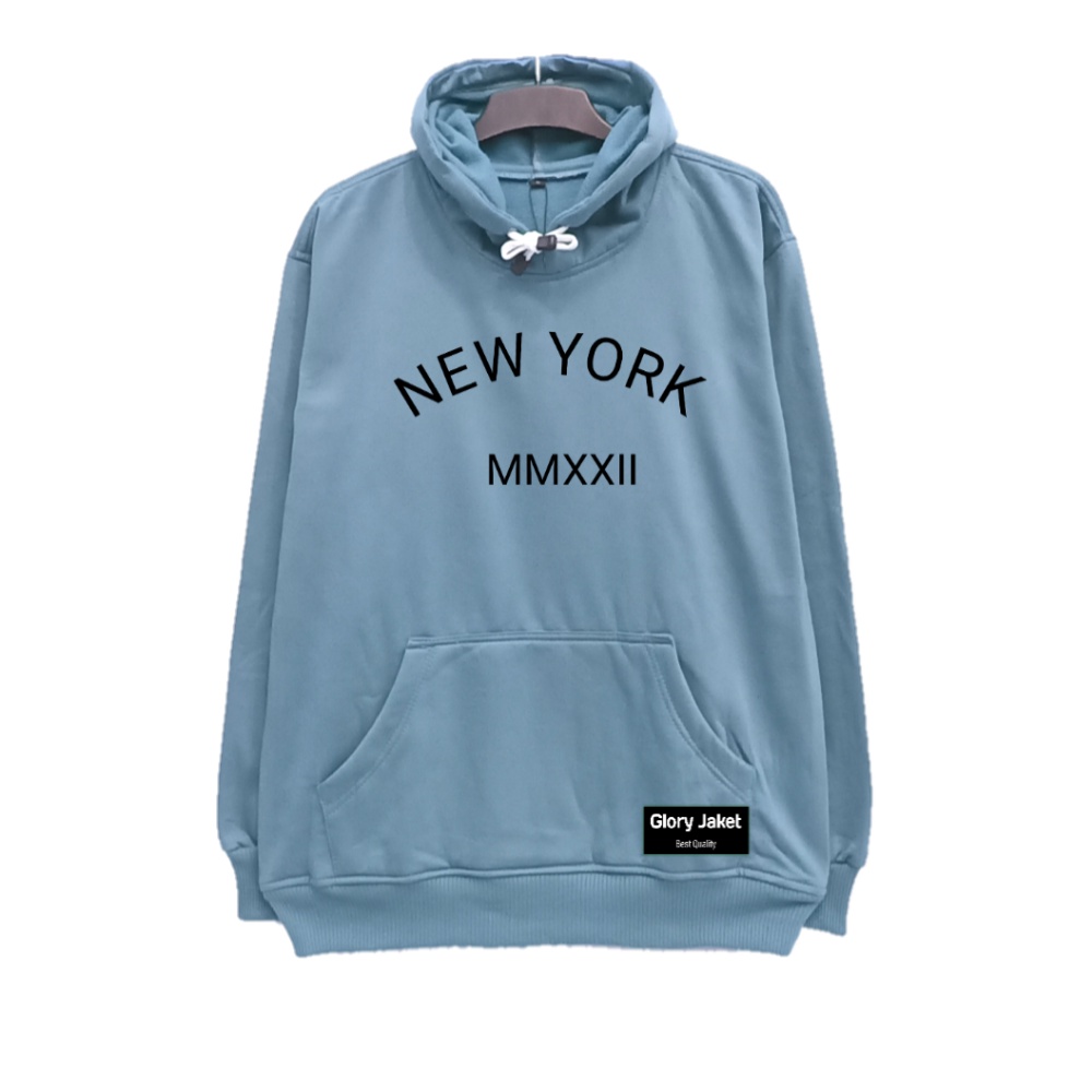 Sweater Hoodie Oblong Pria Wanita Model Sablon