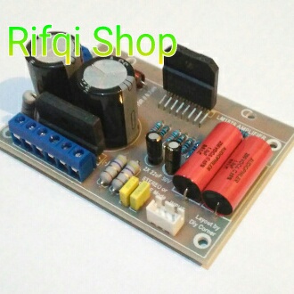 Kit Power LM1876 2x22W stereo Amplifier built in PSU