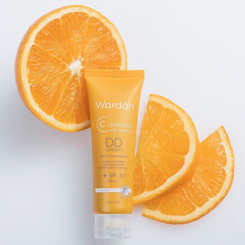 Sudut Cantik - WARDAH C-Defense Energy Series | DD- Cream Natural | DD Cream Light | DD Creamy Wash 