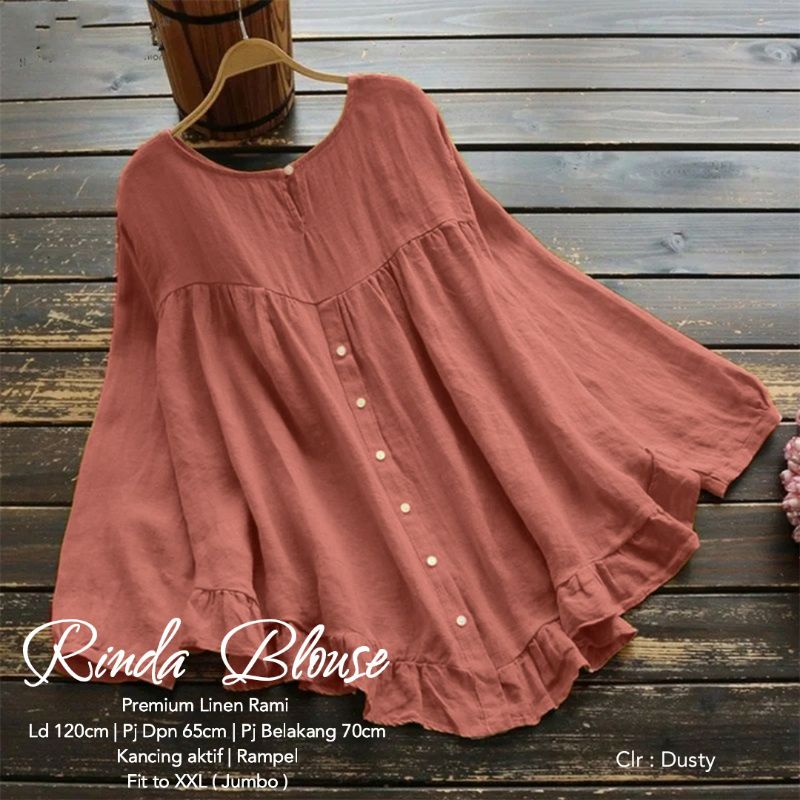 RINDA BLOUSE WANITA TERBARU