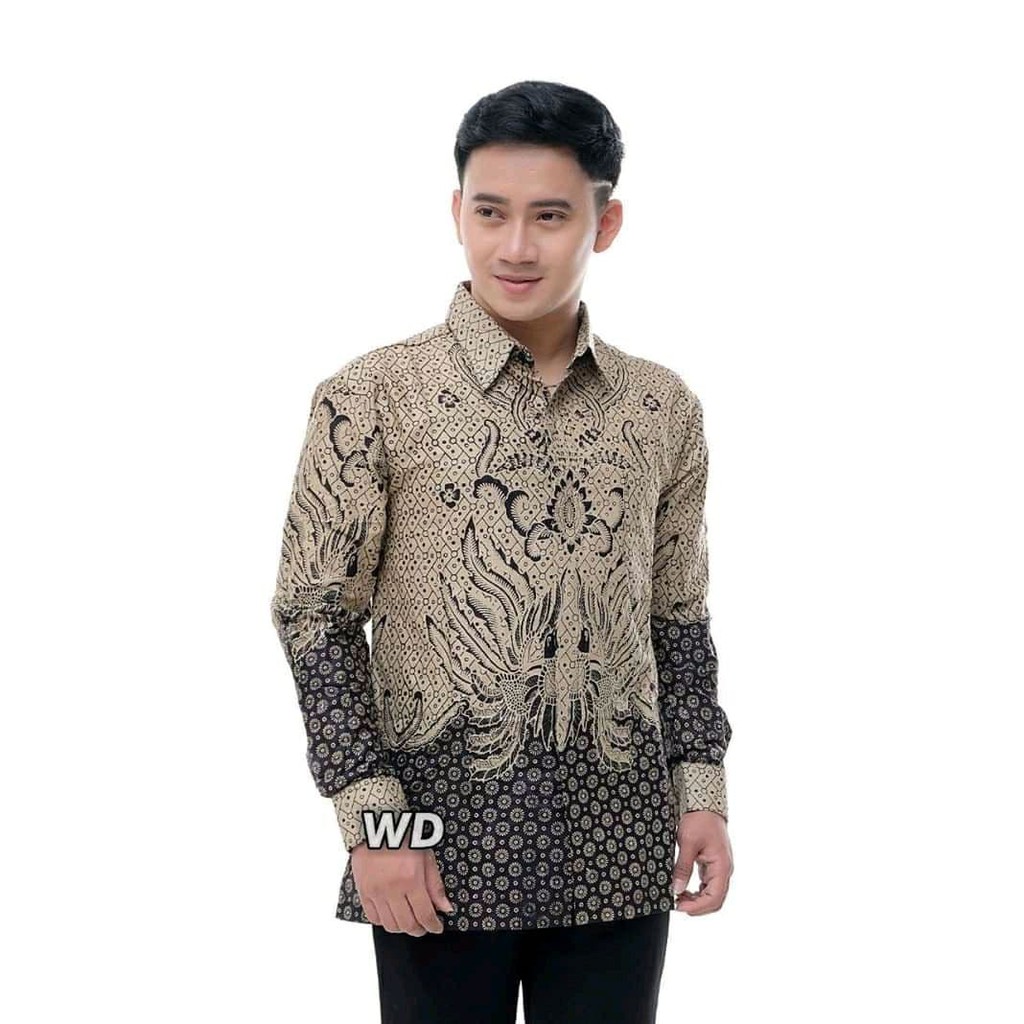 KEMEJA BATIK PRIA LENGAN PANJANG SIZE M L XL XXL PROMO BIG SALE TERMURAH DI SHOPEE