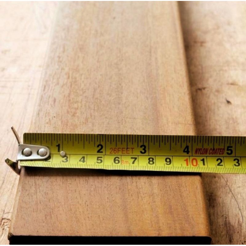 

Papan Kayu Ulina Kalimanatam Ukuran 3CM x 10.5CM x 100CM