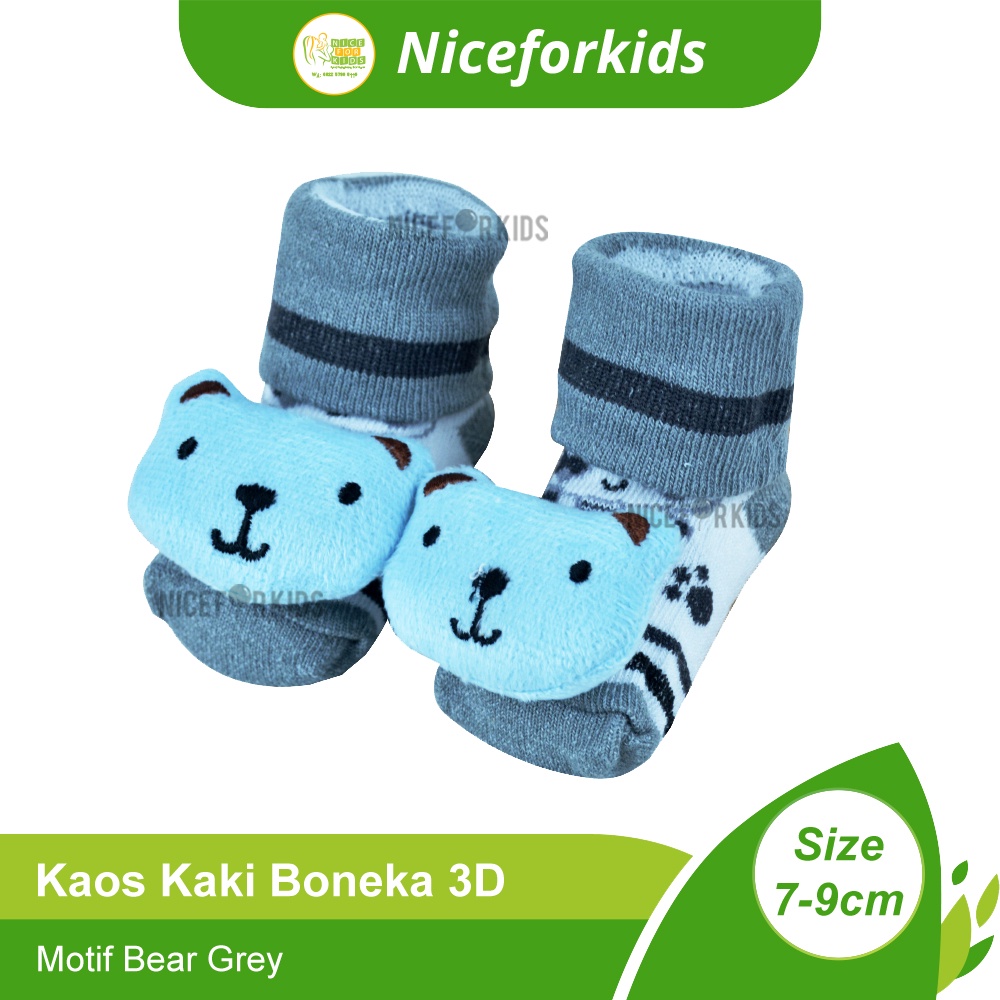 Kaos Kaki 3d Byi / Koas Kaki Boneka Bayi / Kaos Kaki Lucu