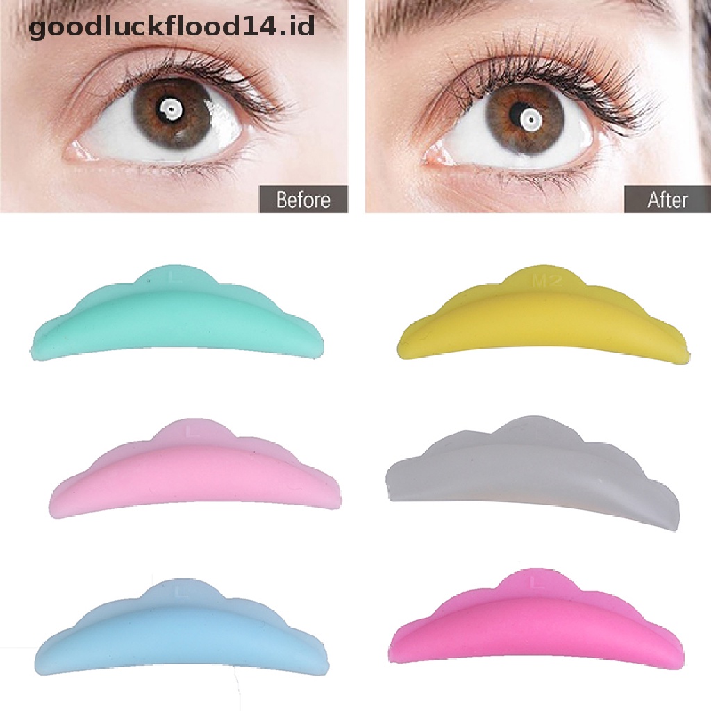 [OOID] 5Pairs Lash Lift Shields (XS S M L XL) Silicone Pads Eyelash Perm Rods Curlers ID