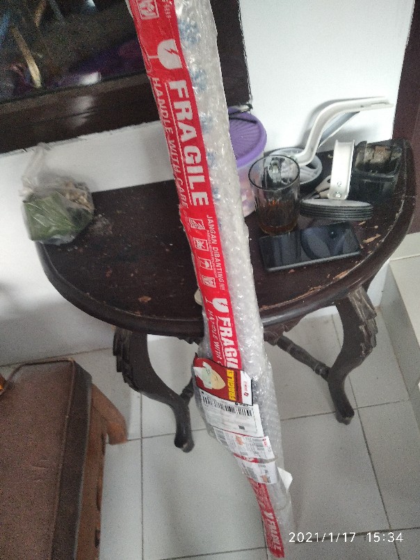 Jemuran Dinding Alumunium Capstok / Cantolan Hanger