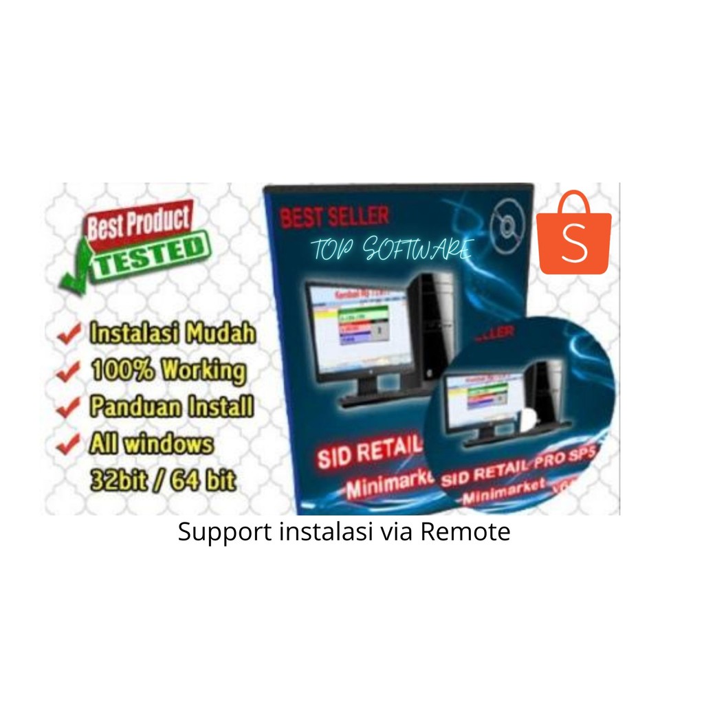 Jual Aplikasi Kasir Toko Minimarket Terlaris Aplikasi Penjualan Sid Retail Pro Sp5 Shopee 5952