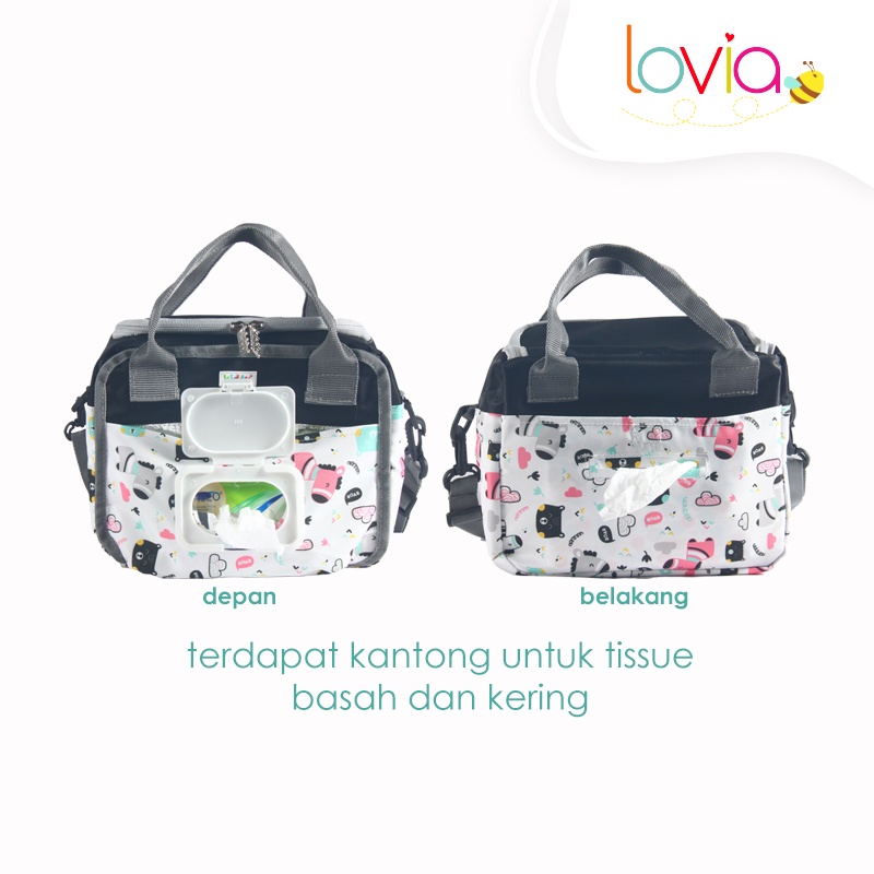 Kiddy Tas Susu Asi Bayi Cooler Bag Pinata Cooler Bag Gratis Ice Gel /  50045