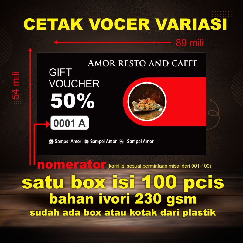 

cetak vocer variasi