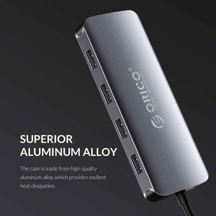 Orico MC-U111P Type C To Multi-Function HUB