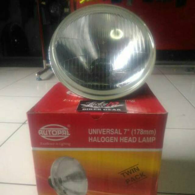 Reflektor Autopal 7 inch FREE STICKER Reflektor Tiger Murah