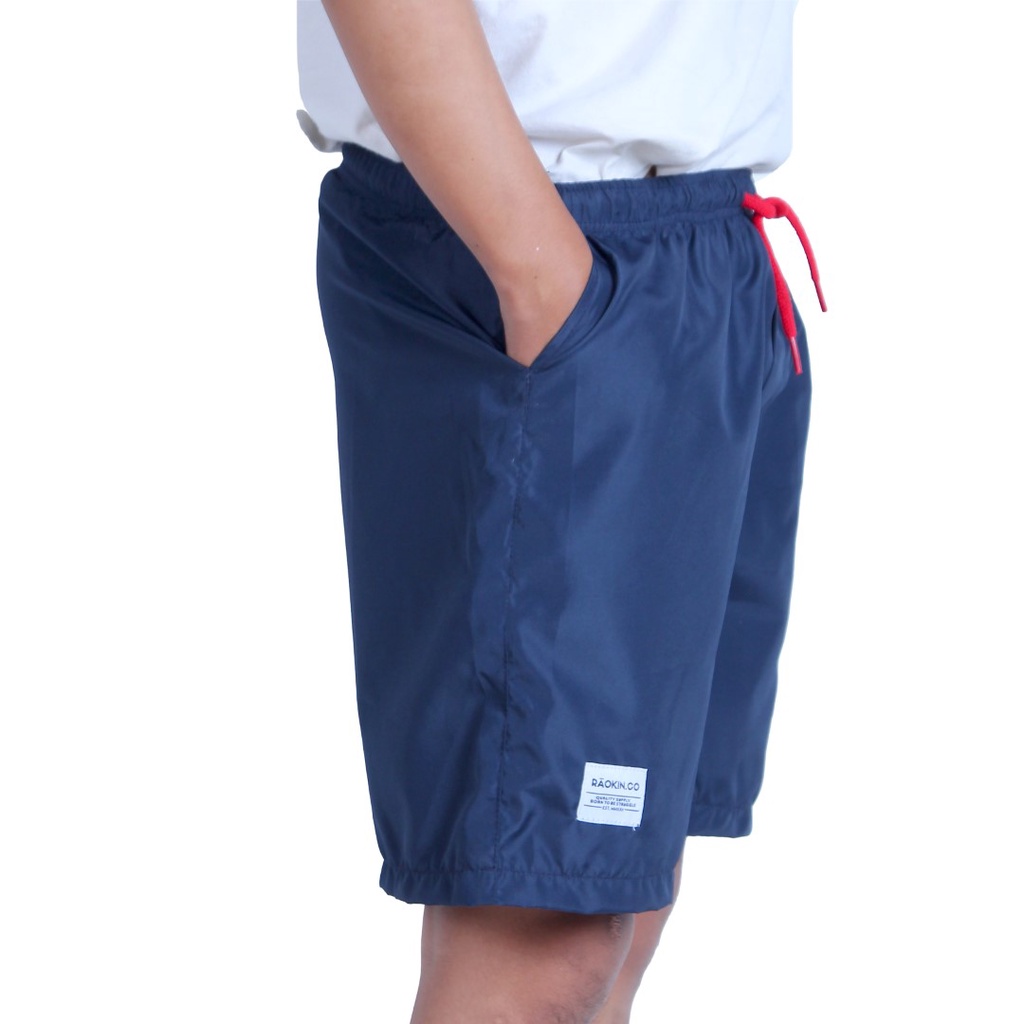 Raokin Celana Pendek Pria Boardshort Distro Navy