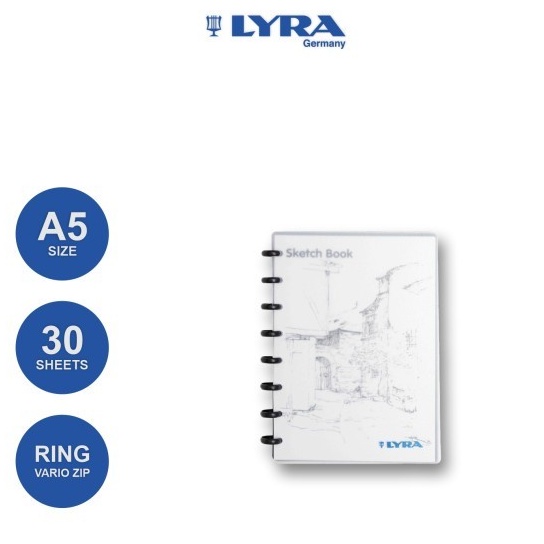 Lyra Sketch Book A5 30 Pages - Buku Sketsa - Buku Gambar A5