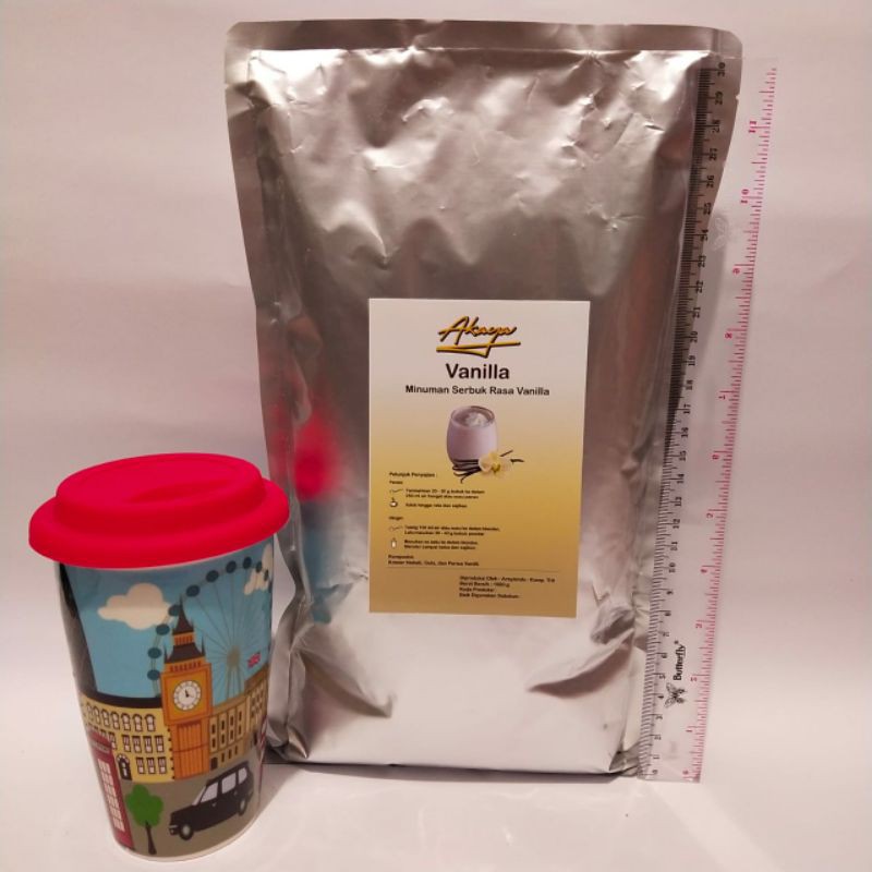

Vanilla Latte 1.kg / 1.000 gr minuman bubuk merk Akaya