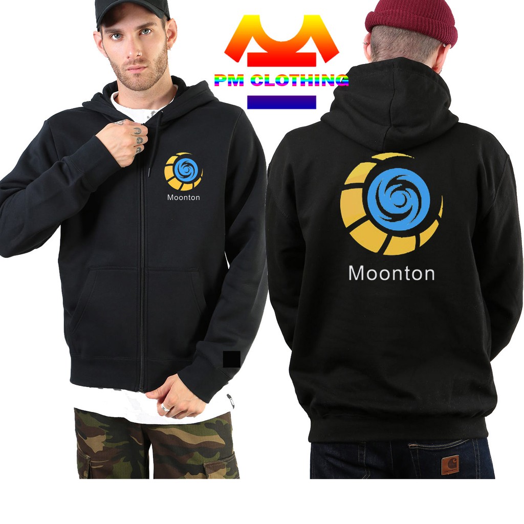 JAKET SWEATER HOODIE ZIPPER MOBILE LEGENDS MOONTON Shopee Indonesia