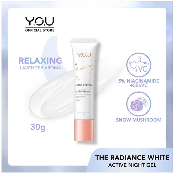 YOU ( Y.O.U ) The Radiance White Active Night Gel