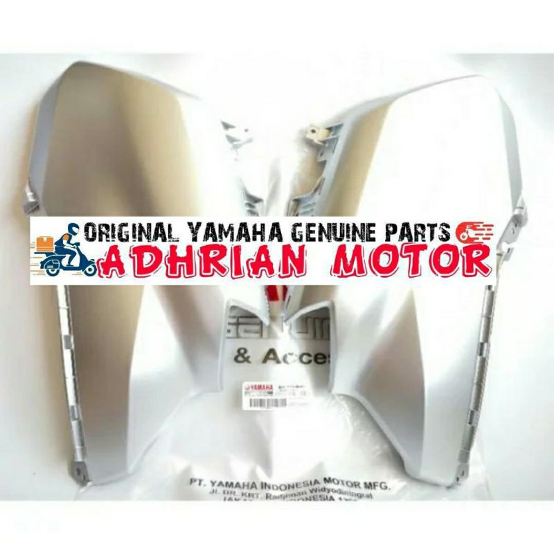 BODY COWLING SAYAP DEPAN KANAN KIRI NEW NMAX 2021 SILVER ORIGINAL YAMAHA YGP