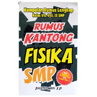 Rumus Kantong Fisika SMP