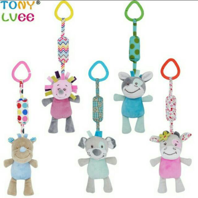 TONY LVEE Boneka Rattle Chime Gantung Stroller Hanging Toys