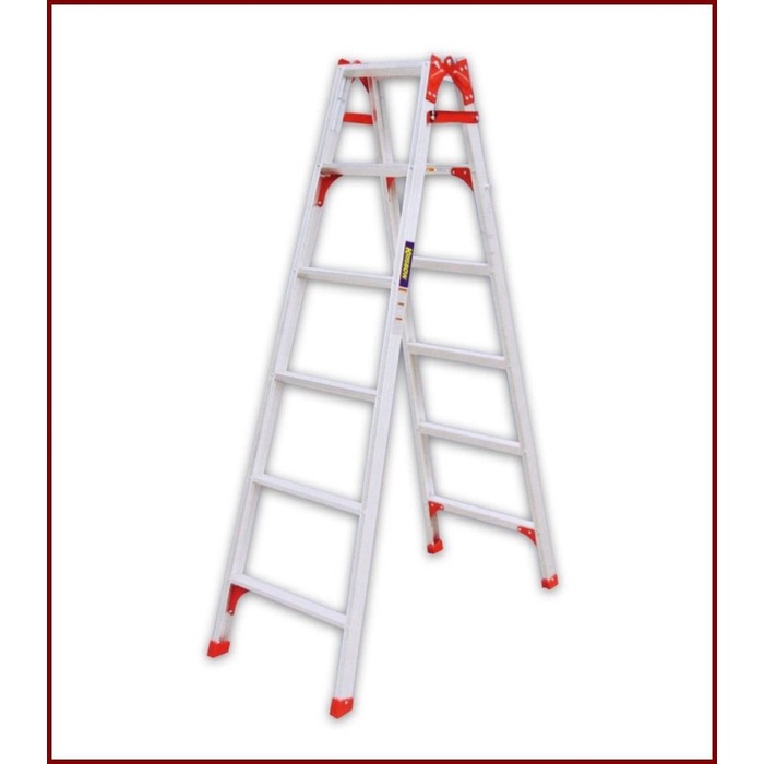Krisbow Tangga Lipat Aluminium 6 Step