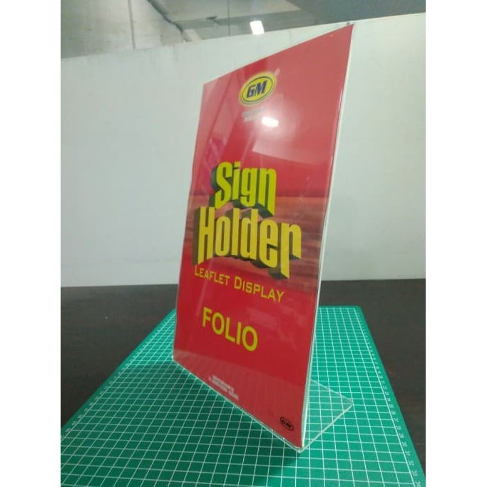 

GM sign holder 3832 folio bolak balik