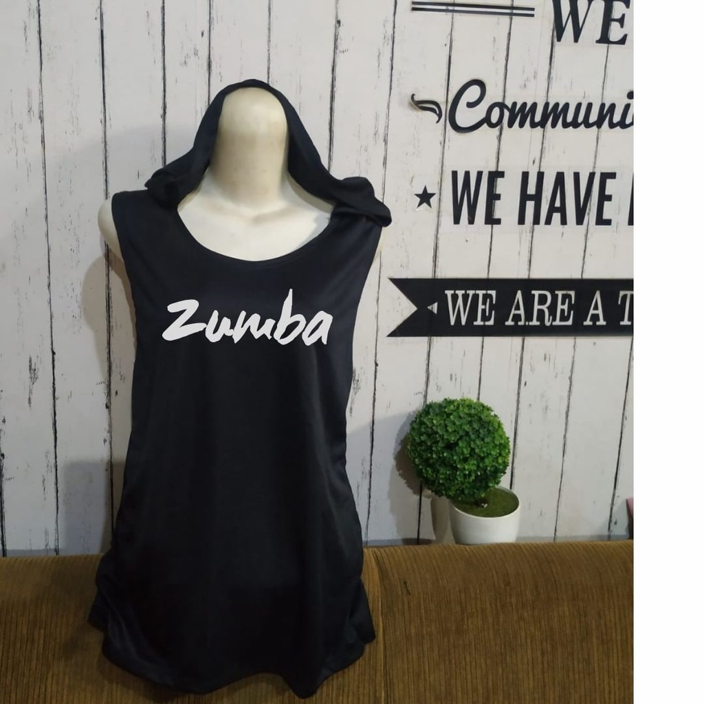 Clothing May - Rompi Zumba Hitam Original Senam Ibu-Ibu Olahraga Sport Wanita Vest Kekinian Terbaru Terlaris Viral Rompi Termurah Promo Big Sale Atasan Wanita Perempuan Cewek